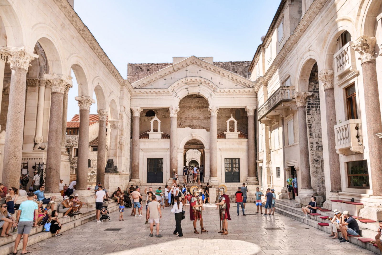 Diocletian's Palace in Split.