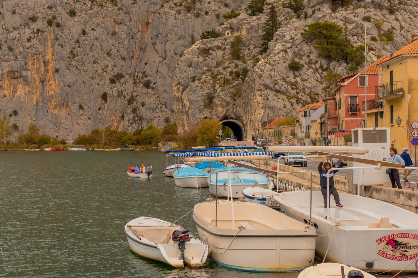 Omiš harbour