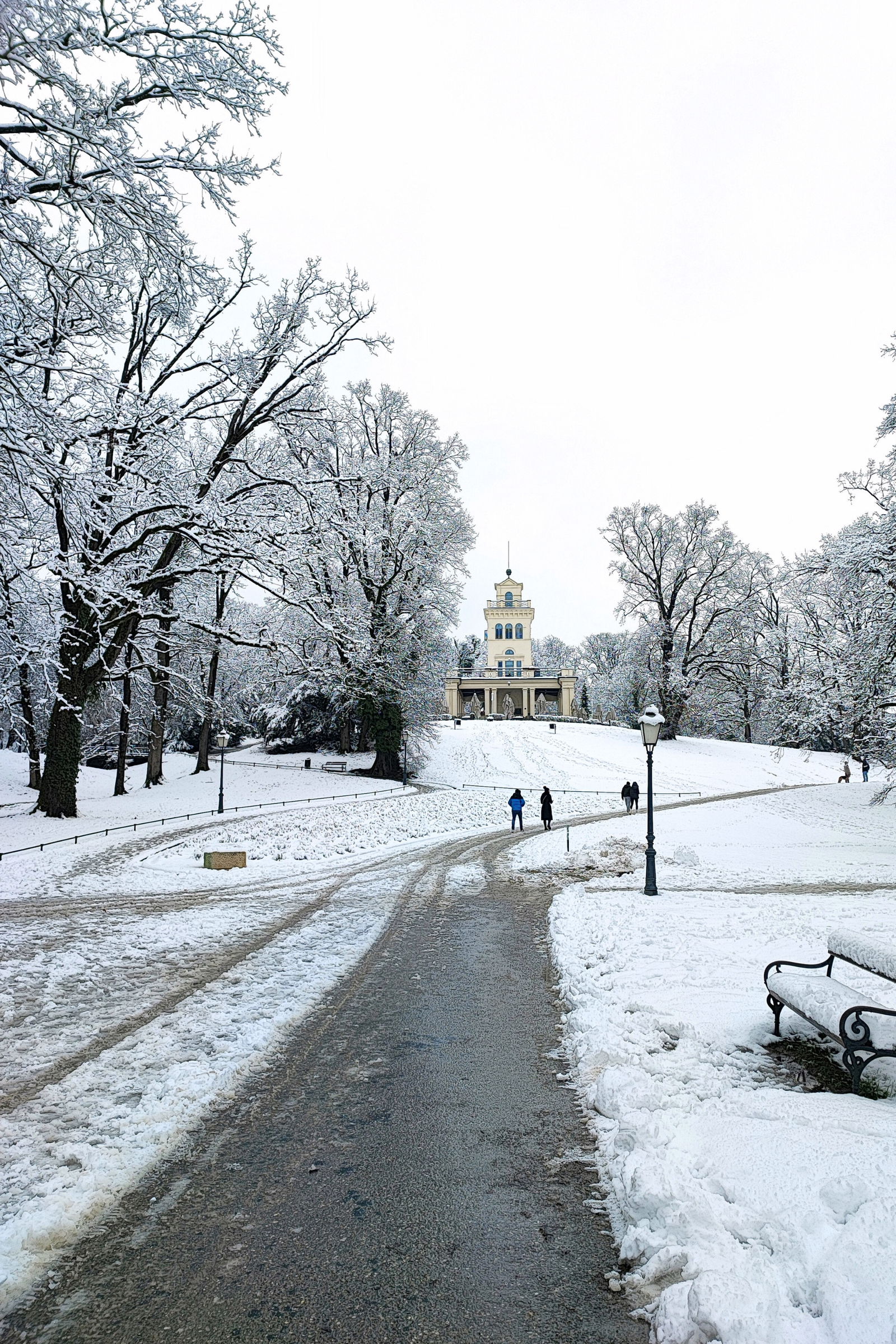 A winter’s day at Zagreb’s Maksimir Park